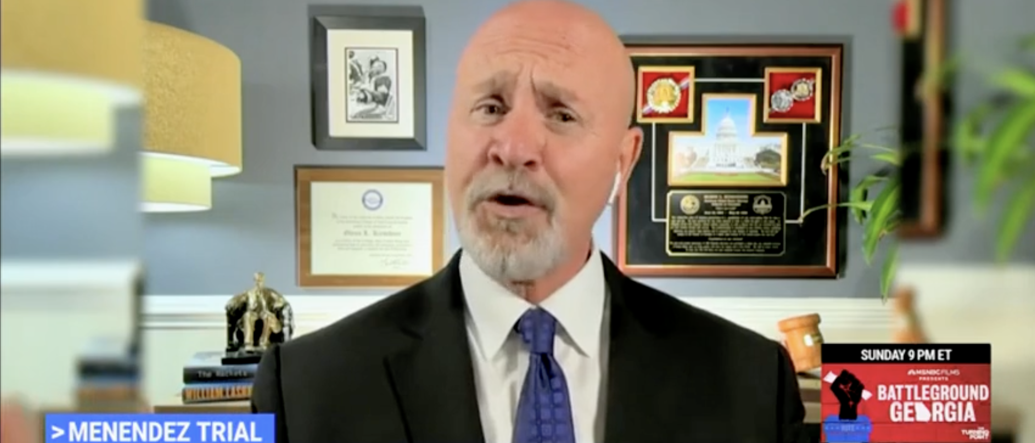 MSNBC Legal Analyst Says Blaming Bob Menendez’s Wife Could Be Good For His Defense